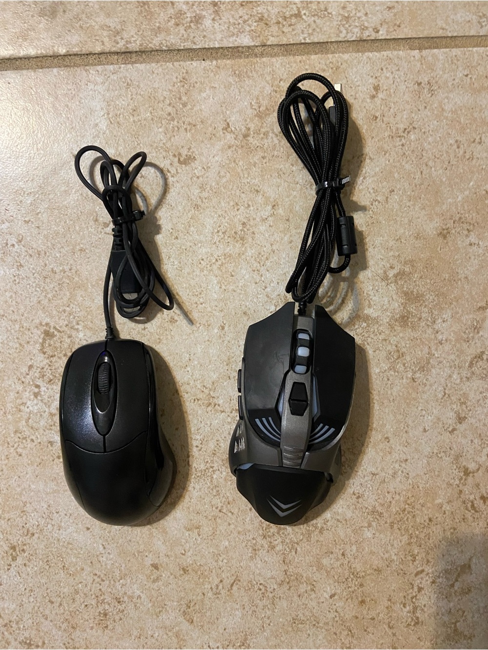 Wired Computer Mouse Lot - Black